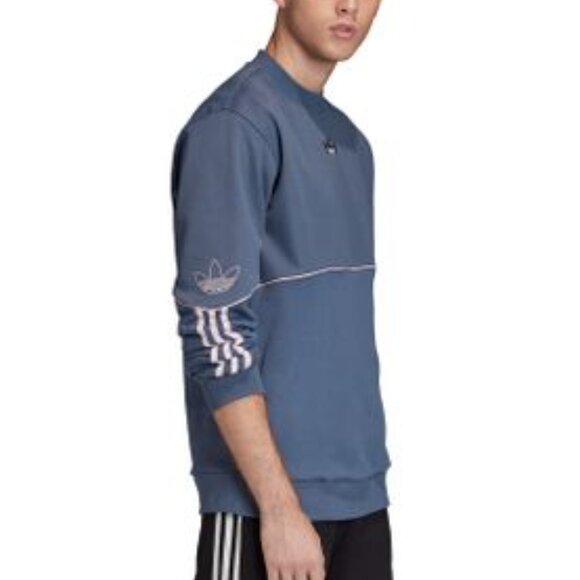 Adidas Original OUTLINE CREW SWEATSHIRT - Picture 4 of 8